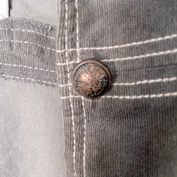 Military Inspired Corduroy Jacket - Picture 6 of 6